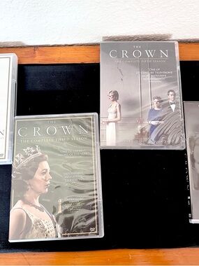 The Crown DVD Complete Seasons 3 & 5 - Green & Gray Covers